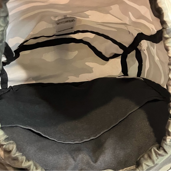 PINK by VS | Army Green Camo Mini Backpack main image 4